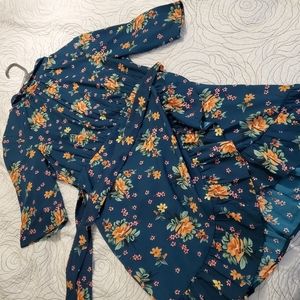 Green/blue Chichi dress